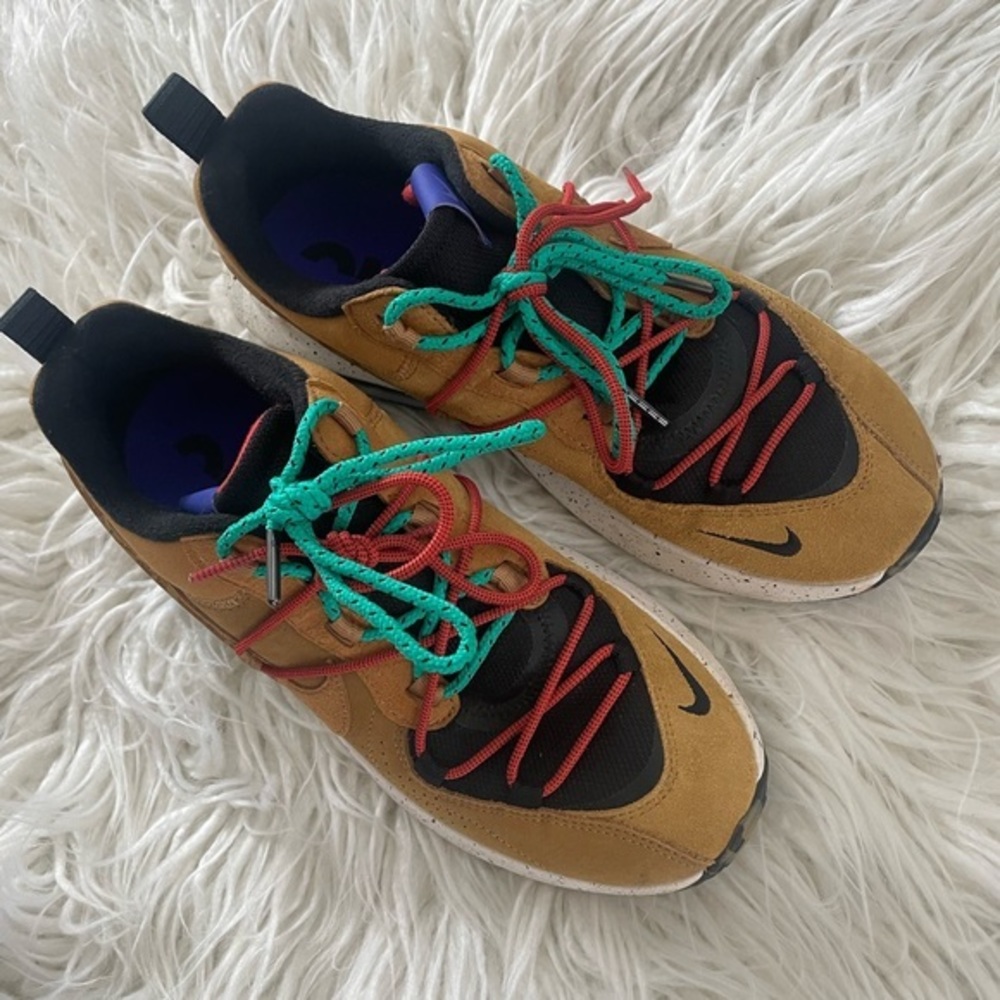 NIKE Women’s Air Max Viva Color: black/wheat-indigo burst size 9.5 - Picture 3 of 12